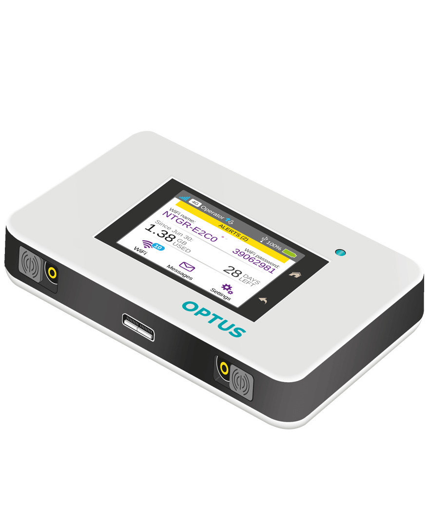 Optus 4G Plus Wi-Fi Modem (CAT 9) AC800S